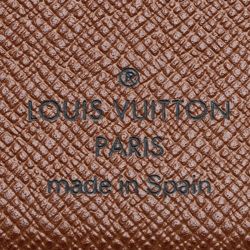 Louis Vuitton Monogram Canvas European Checkbook Cover (SHF-21523) - Barde - Image 5