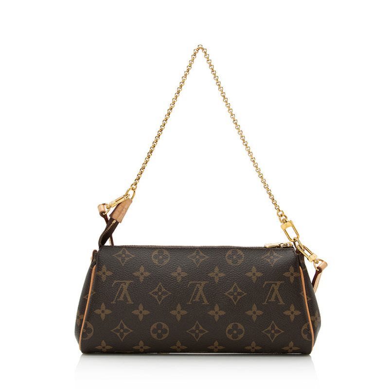 Louis Vuitton Monogram Canvas Eva Clutch (SHF-8feIXB) - Barde - Image 3