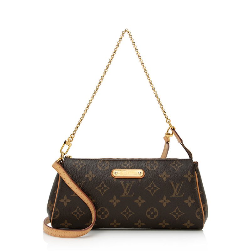 Louis Vuitton Monogram Canvas Eva Clutch (SHF-8feIXB) - Barde