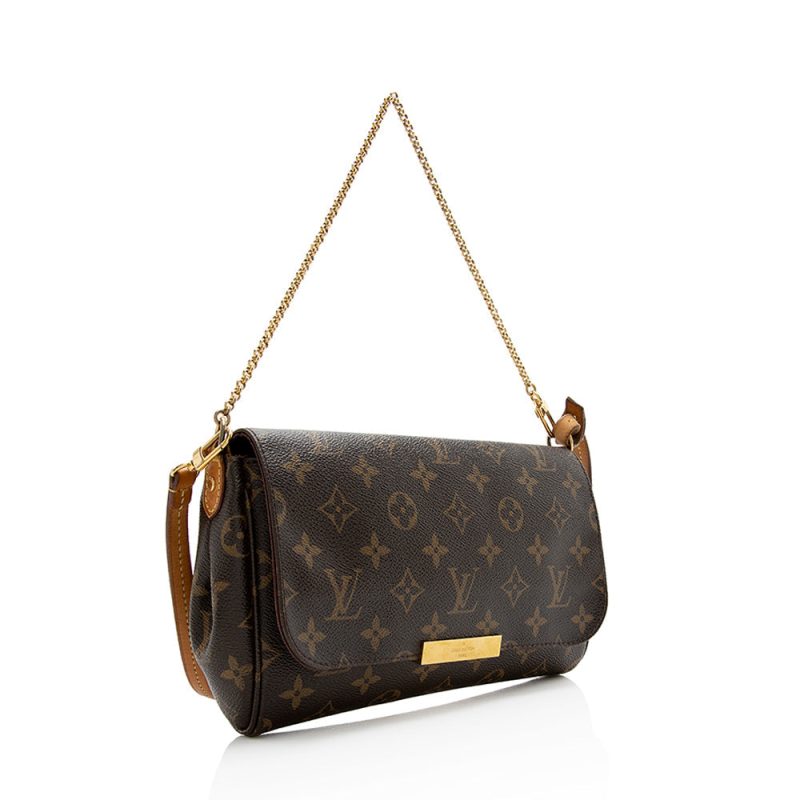 Louis Vuitton Monogram Canvas Favorite MM Shoulder Bag (SHF-21596) - Barde - Image 2