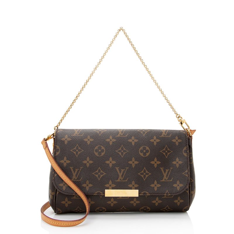 Louis Vuitton Monogram Canvas Favorite MM Shoulder Bag (SHF-22043) - Barde