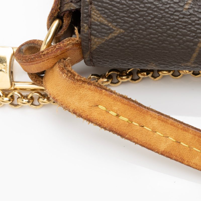 Louis Vuitton Monogram Canvas Favorite MM Shoulder Bag (SHF-RZu5fL) - Barde - Image 10