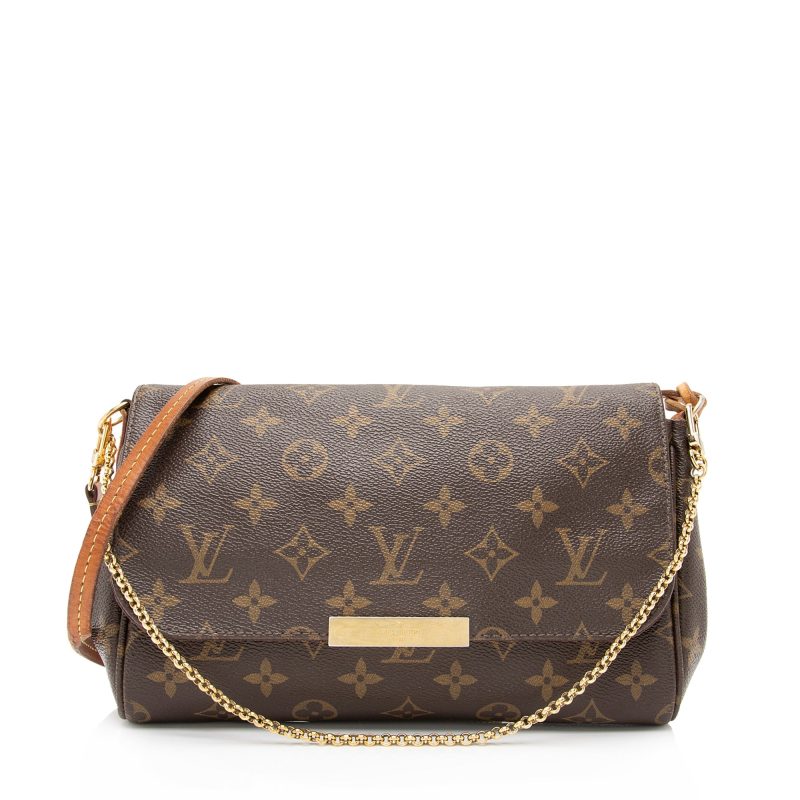 Louis Vuitton Monogram Canvas Favorite MM Shoulder Bag (SHF-RZu5fL) - Barde