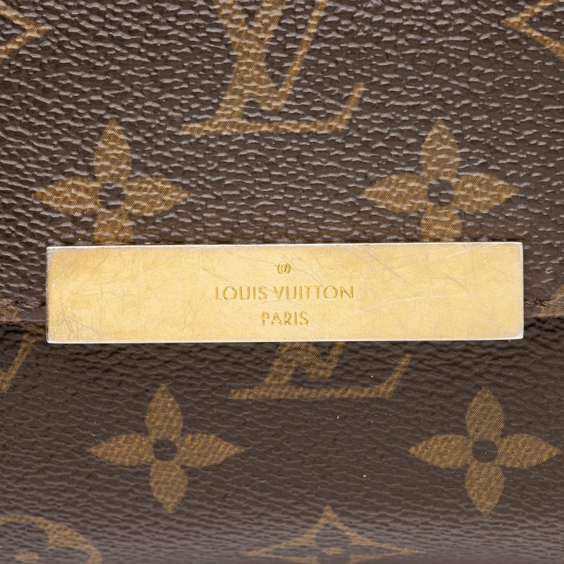 Louis Vuitton Monogram Canvas Favorite MM Shoulder Bag (SHF-RZu5fL) - Barde - Image 9