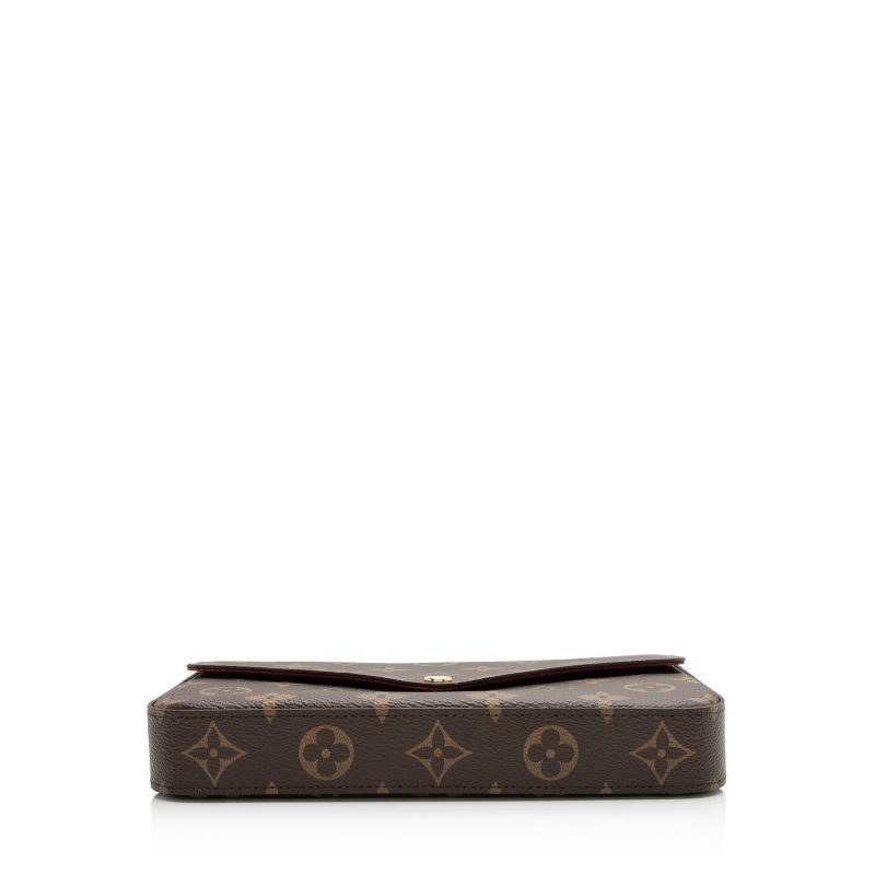 Louis Vuitton Monogram Canvas Felicie Pochette (SHF-23339) - Barde - Image 4