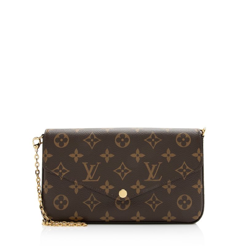Louis Vuitton Monogram Canvas Felicie Pochette (SHF-23339) - Barde