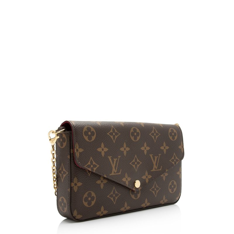 Louis Vuitton Monogram Canvas Felicie Pochette (SHF-23339) - Barde - Image 2