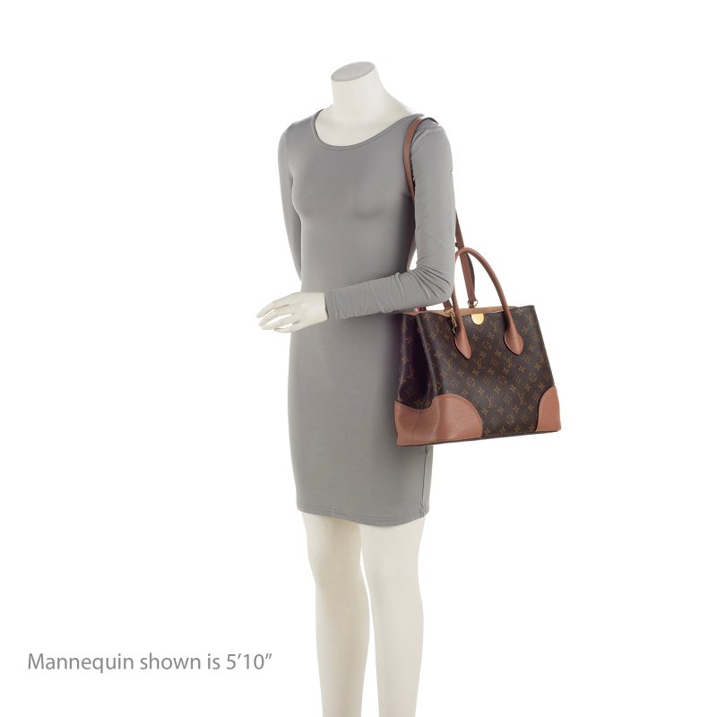 Louis Vuitton Monogram Canvas Flandrin Tote (SHF-23624) - Barde - Image 5