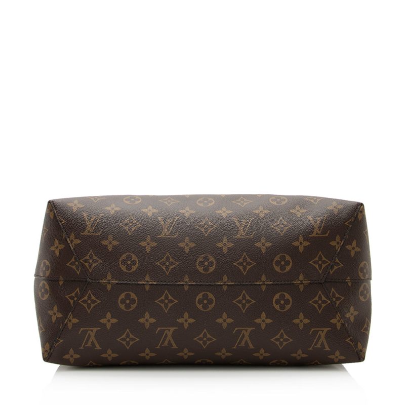 Louis Vuitton Monogram Canvas Flower Hobo (SHF-21532) - Barde - Image 4
