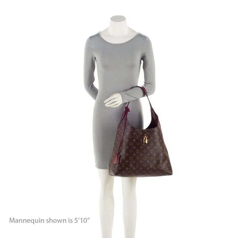 Louis Vuitton Monogram Canvas Flower Hobo (SHF-21532) - Barde - Image 5