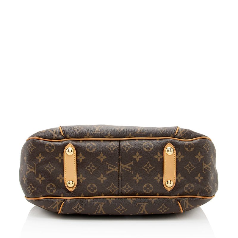Louis Vuitton Monogram Canvas Galliera PM Shoulder Bag (SHF-21320) - Barde - Image 4