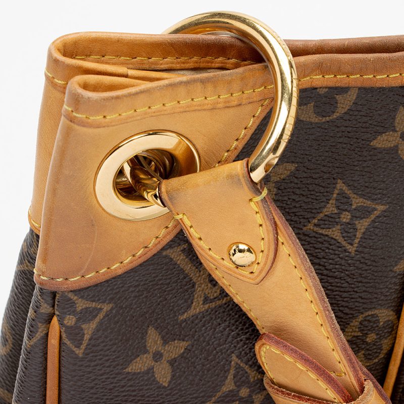 Louis Vuitton Monogram Canvas Galliera PM Shoulder Bag (SHF-21322) - Barde - Image 10