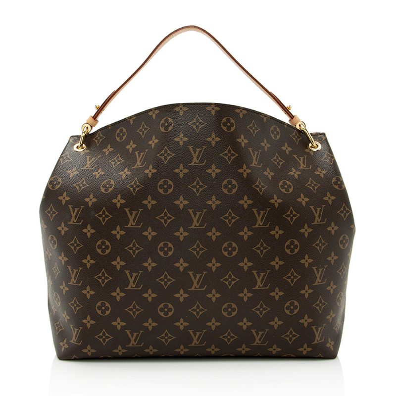 Louis Vuitton Monogram Canvas Graceful MM Hobo (SHF-21715) - Barde - Image 3
