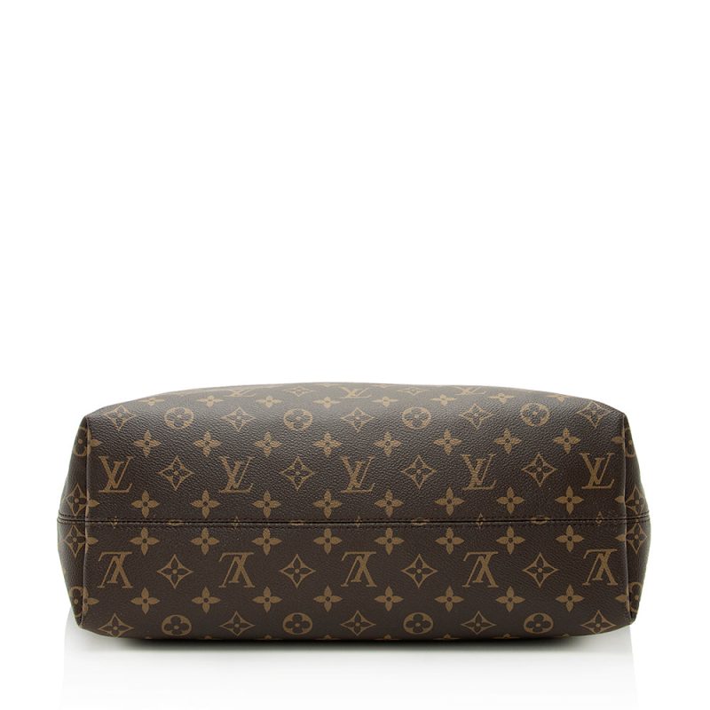 Louis Vuitton Monogram Canvas Graceful MM Hobo (SHF-21715) - Barde - Image 4