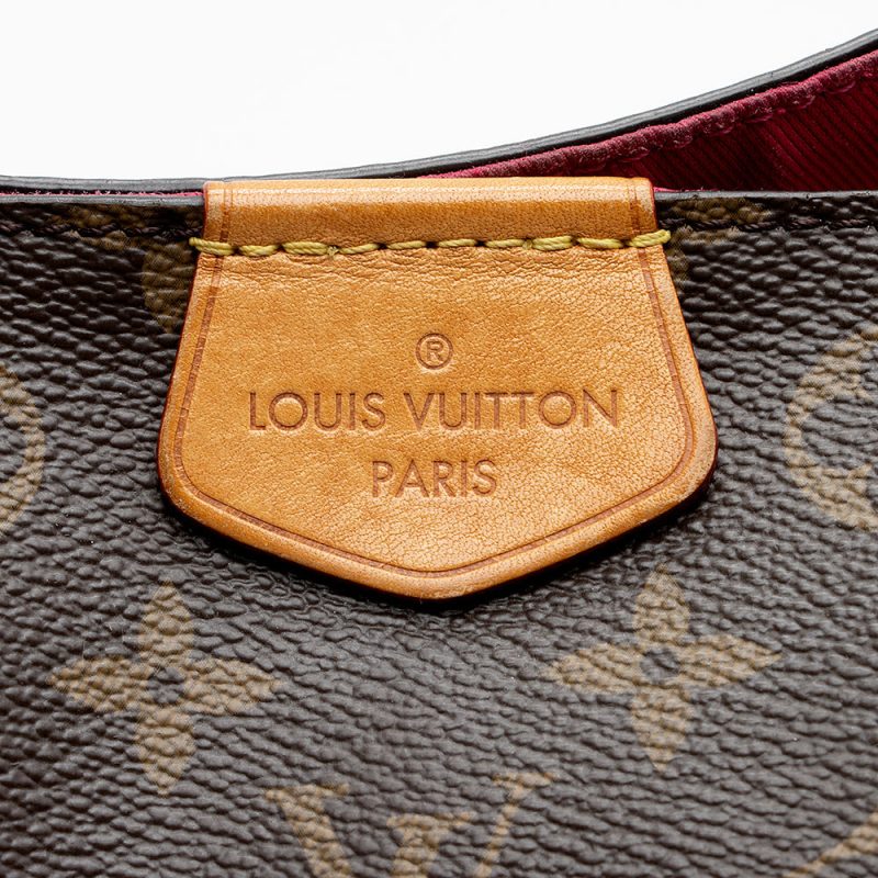 Louis Vuitton Monogram Canvas Graceful PM Hobo (SHF-20956) - Barde - Image 9