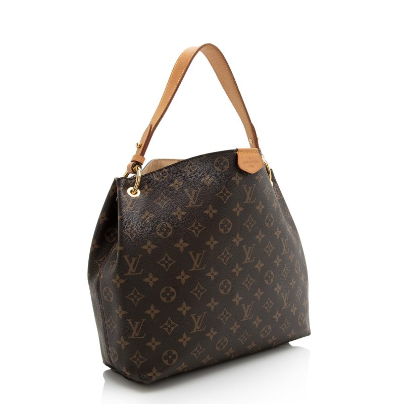 Louis Vuitton Monogram Canvas Graceful PM Hobo (SHF-22739) - Barde - Image 2