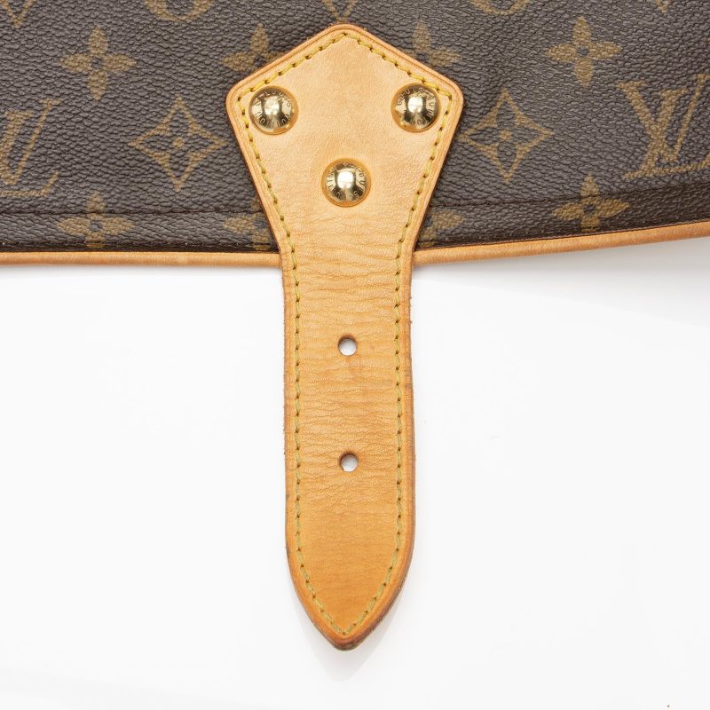 Louis Vuitton Monogram Canvas Hudson PM Shoulder Bag (SHF-23168) - Barde - Image 10