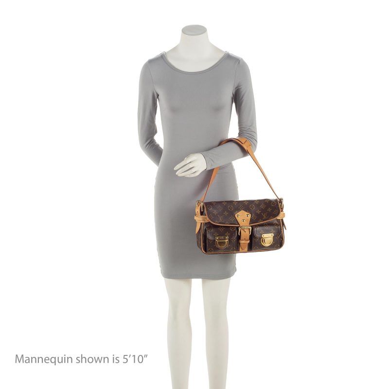 Louis Vuitton Monogram Canvas Hudson PM Shoulder Bag (SHF-23168) - Barde - Image 5