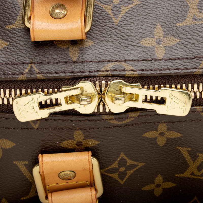 Louis Vuitton Monogram Canvas Keepall 55 Duffel Bag (SHF-21141) - Barde - Image 10
