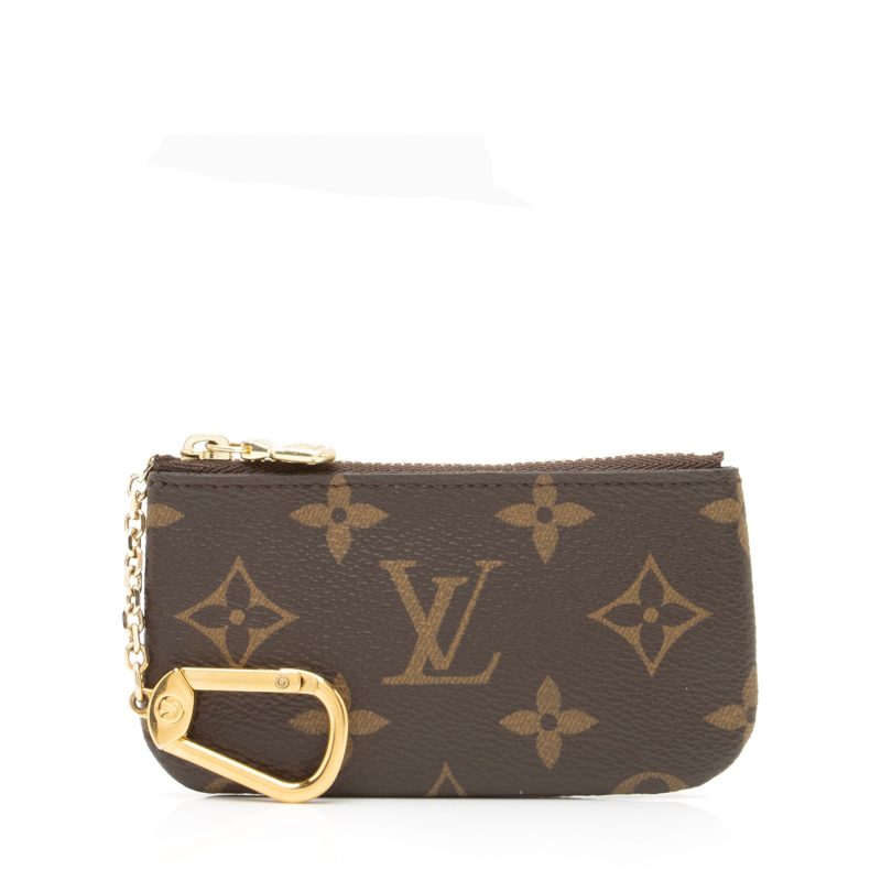 Louis Vuitton Monogram Canvas Key Pouch (SHF-23909) - Barde