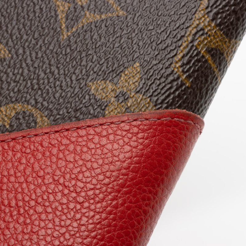 Louis Vuitton Monogram Canvas Leather Kimono Wallet (SHF-WVTTkh) - Barde - Image 7