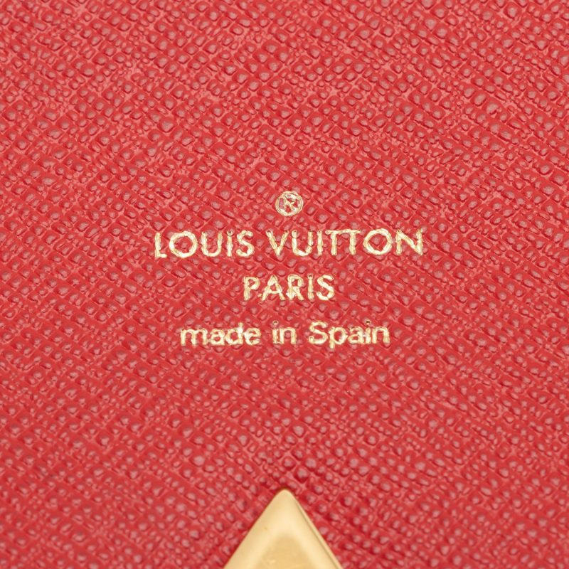 Louis Vuitton Monogram Canvas Leather Kimono Wallet (SHF-WVTTkh) - Barde - Image 6