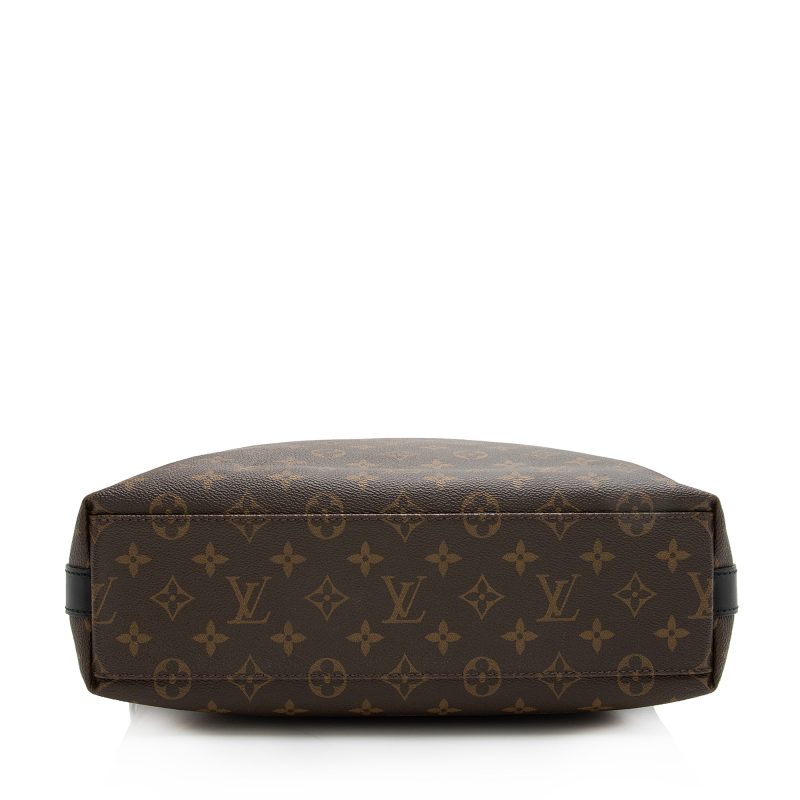 Louis Vuitton Monogram Canvas Macassar Kitan Tote (SHF-22793) - Barde - Image 4