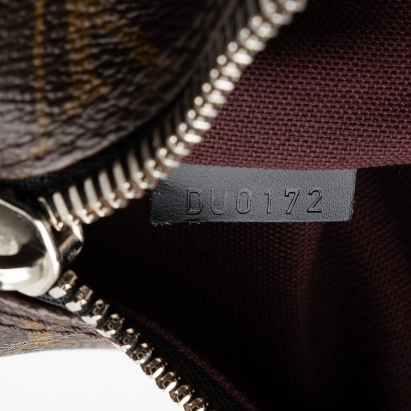 Louis Vuitton Monogram Canvas Macassar Kitan Tote (SHF-22793) - Barde - Image 6