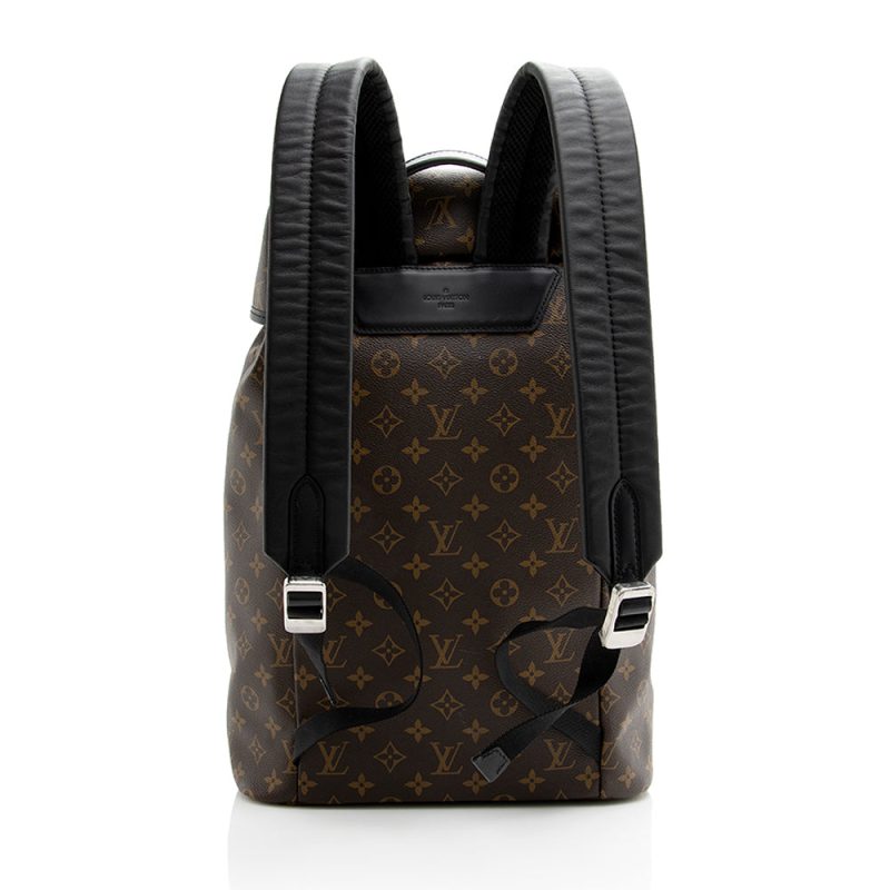 Louis Vuitton Monogram Canvas Macassar Zack Backpack (SHF-20982) - Barde - Image 3