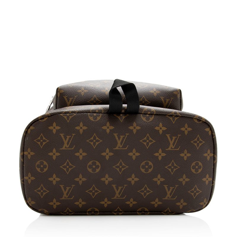 Louis Vuitton Monogram Canvas Macassar Zack Backpack (SHF-20982) - Barde - Image 4