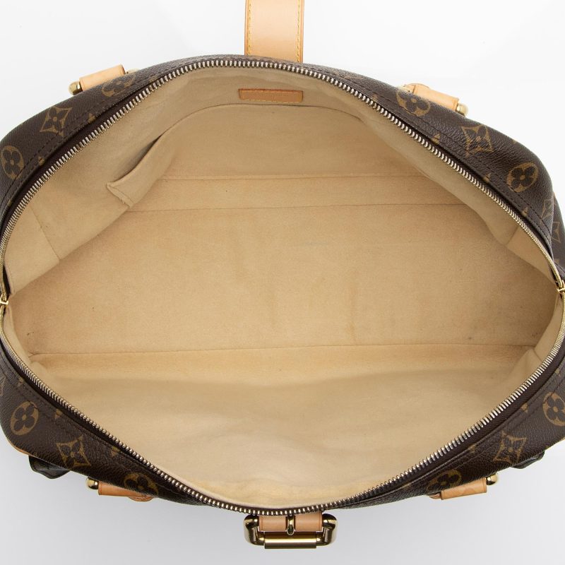 Louis Vuitton Monogram Canvas Manhattan GM Satchel (SHF-23430) - Barde - Image 7