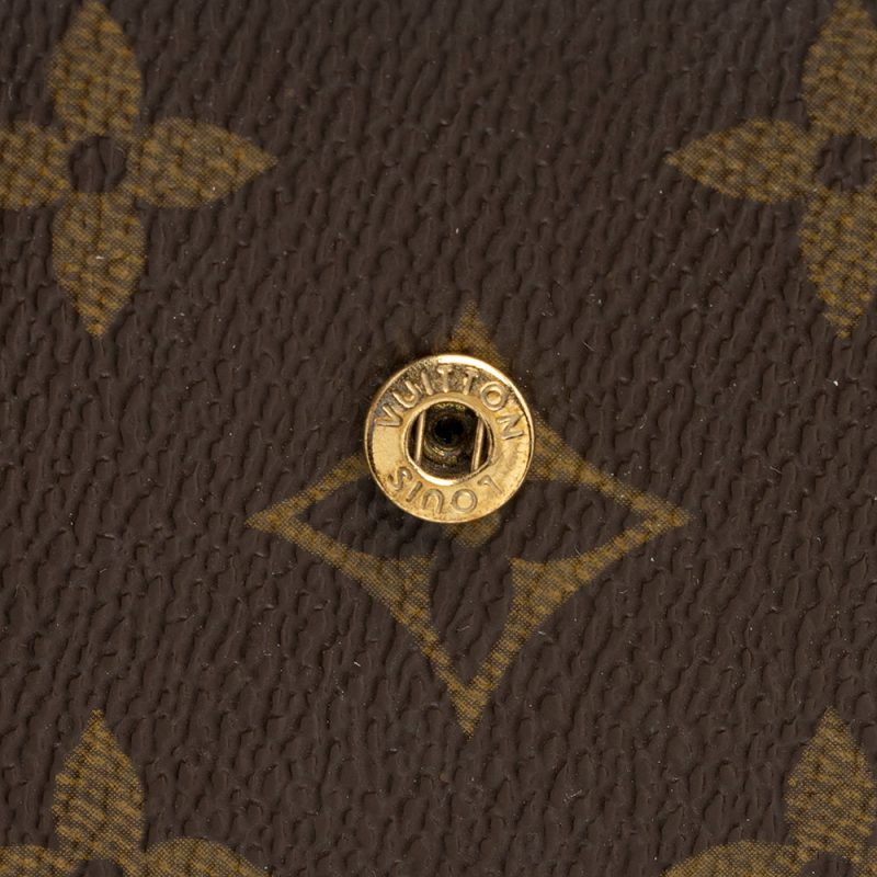 Louis Vuitton Monogram Canvas Medium Ring Agenda Cover (SHF-21536) - Barde - Image 7