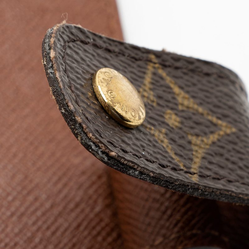 Louis Vuitton Monogram Canvas Medium Ring Agenda Cover (SHF-21536) - Barde - Image 8