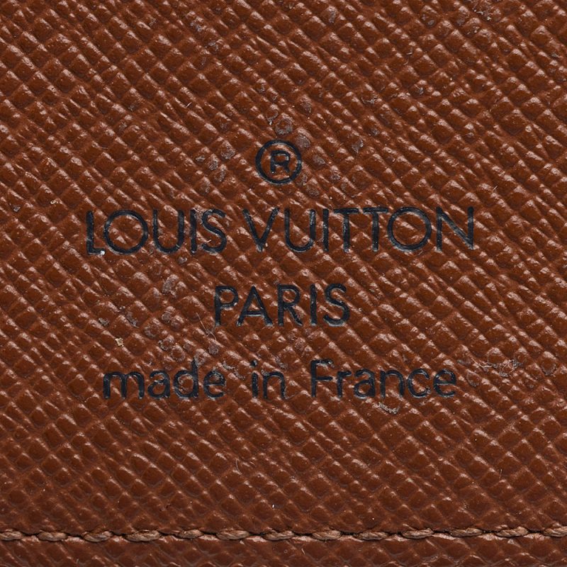 Louis Vuitton Monogram Canvas Medium Ring Agenda Cover (SHF-21536) - Barde - Image 6