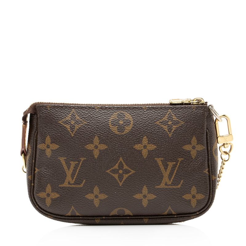 Louis Vuitton Monogram Canvas Mini Pochette Accessoires (SHF-23863) - Barde - Image 3