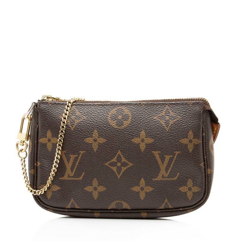 Louis Vuitton Monogram Canvas Mini Pochette Accessoires (SHF-23863) - Barde