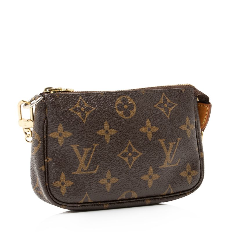 Louis Vuitton Monogram Canvas Mini Pochette Accessoires (SHF-23863) - Barde - Image 2