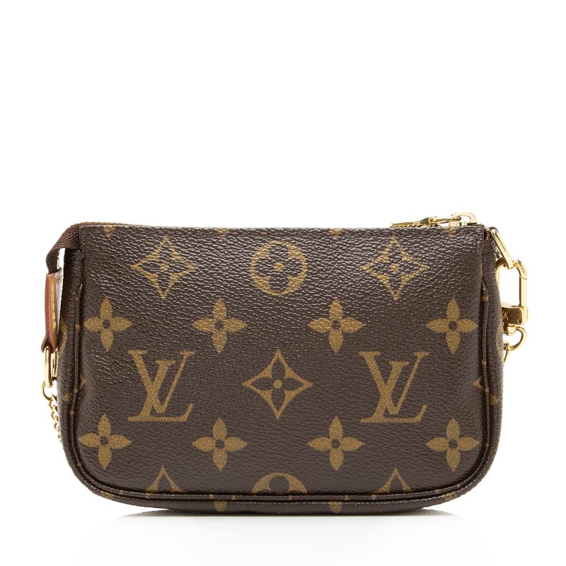 Louis Vuitton Monogram Canvas Mini Pochette Accessoires (SHF-23864) - Barde - Image 3