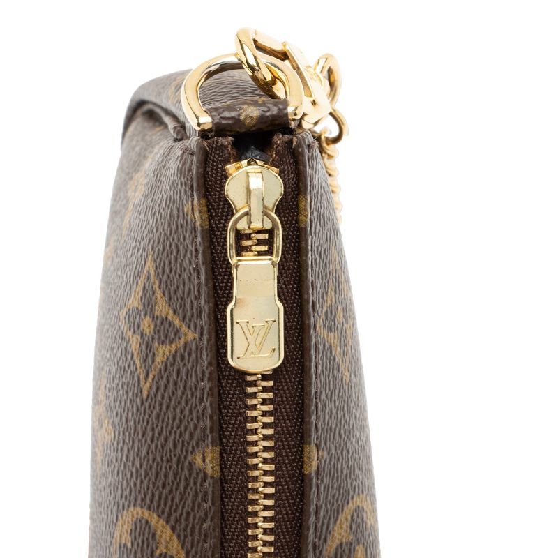 Louis Vuitton Monogram Canvas Mini Pochette Accessoires (SHF-23864) - Barde - Image 7