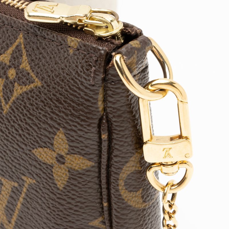 Louis Vuitton Monogram Canvas Mini Pochette Accessoires (SHF-23864) - Barde - Image 8