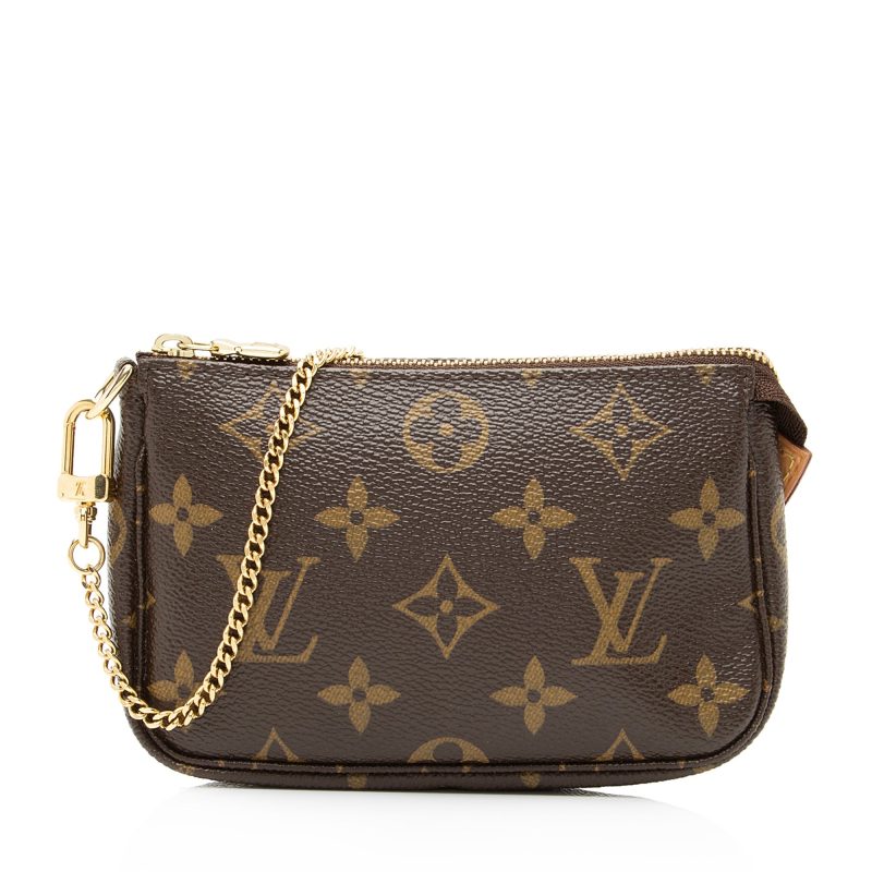 Louis Vuitton Monogram Canvas Mini Pochette Accessoires (SHF-23864) - Barde