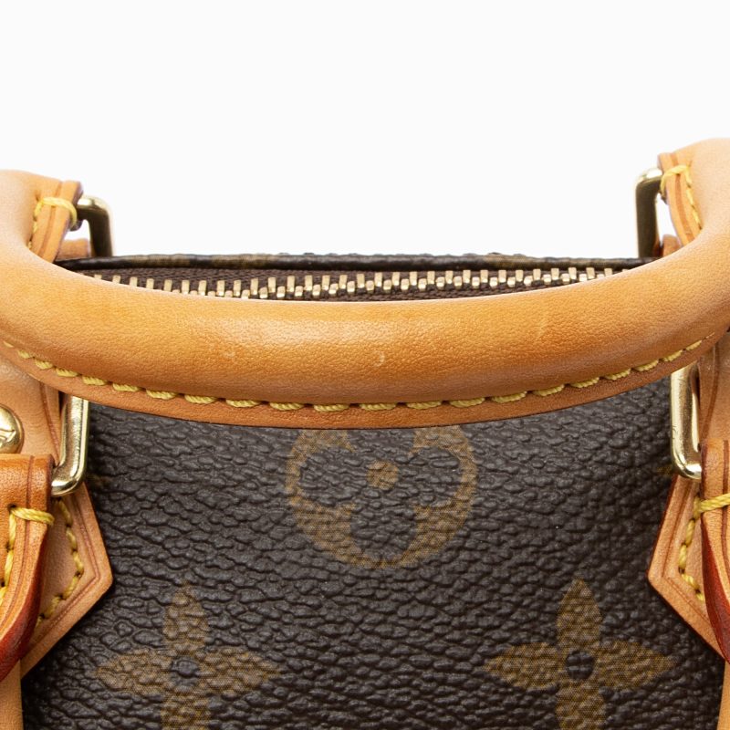 Louis Vuitton Monogram Canvas Mini Sac HL Bag (SHF-23124) - Barde - Image 8