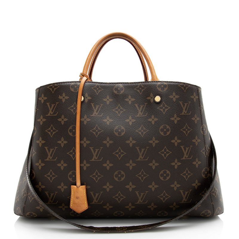 Louis Vuitton Monogram Canvas Montaigne GM Tote (SHF-21207) - Barde