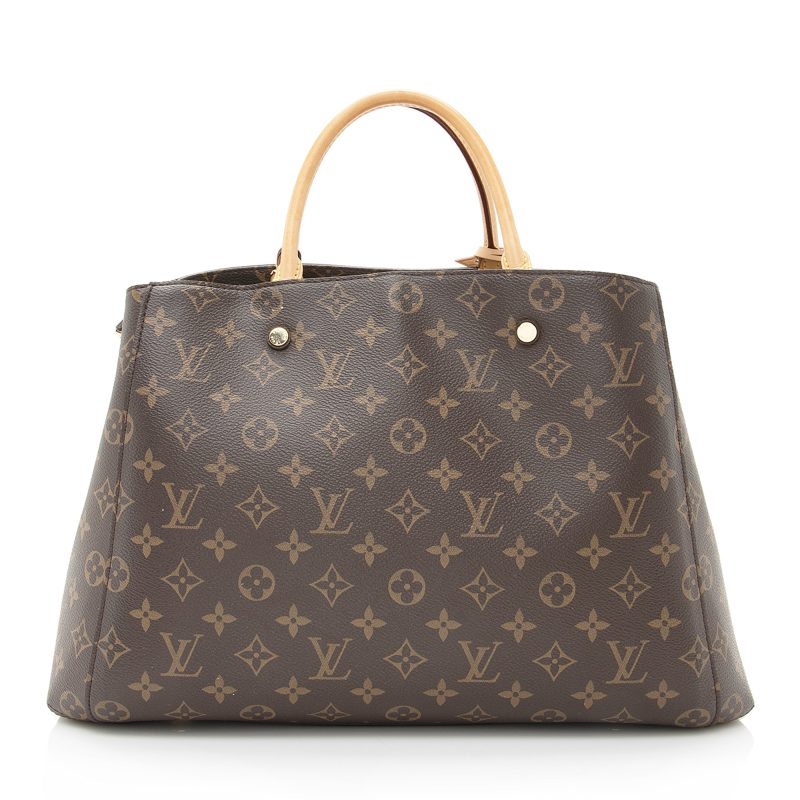 Louis Vuitton Monogram Canvas Montaigne GM Tote (SHF-22574) - Barde - Image 3