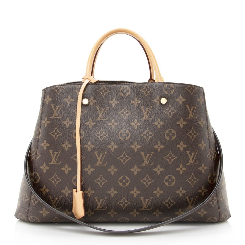 Louis Vuitton Monogram Canvas Montaigne GM Tote (SHF-22574) - Barde