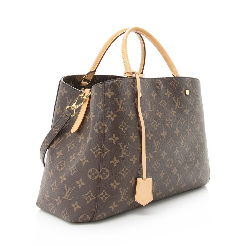 Louis Vuitton Monogram Canvas Montaigne GM Tote (SHF-22574) - Barde - Image 2