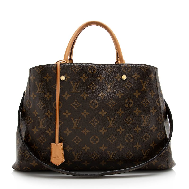 Louis Vuitton Monogram Canvas Montaigne GM Tote (SHF-22346) - Barde