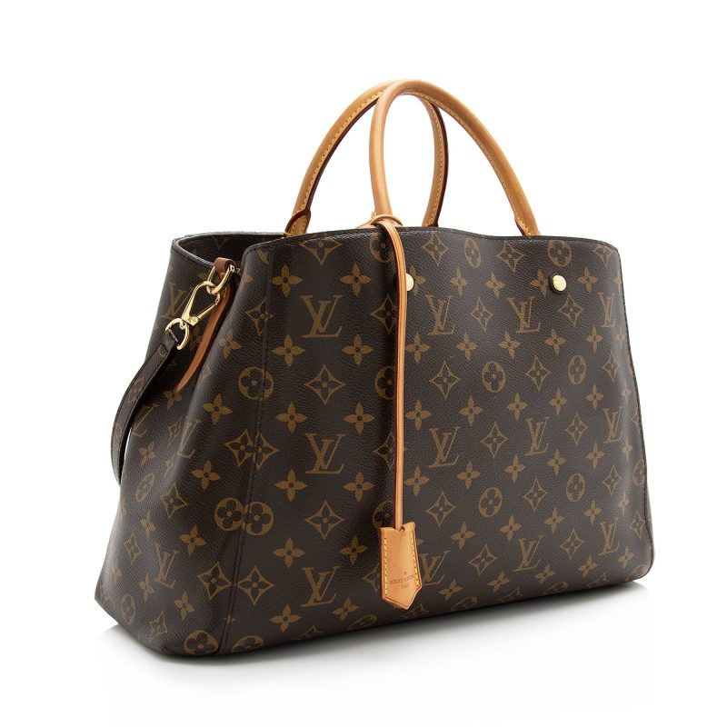 Louis Vuitton Monogram Canvas Montaigne GM Tote (SHF-22346) - Barde - Image 2
