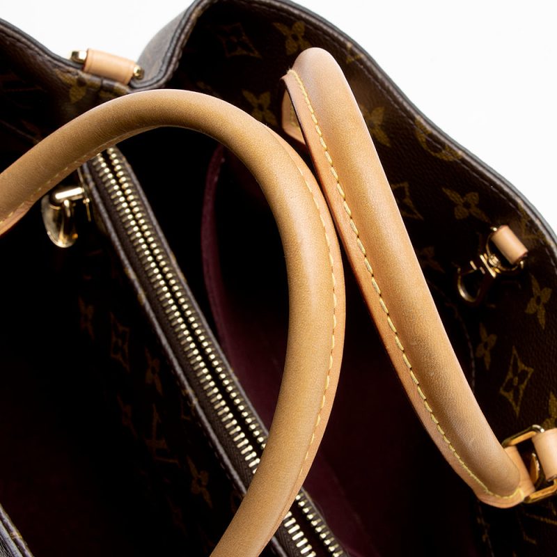 Louis Vuitton Monogram Canvas Montaigne MM Tote (SHF-21458) - Barde - Image 10