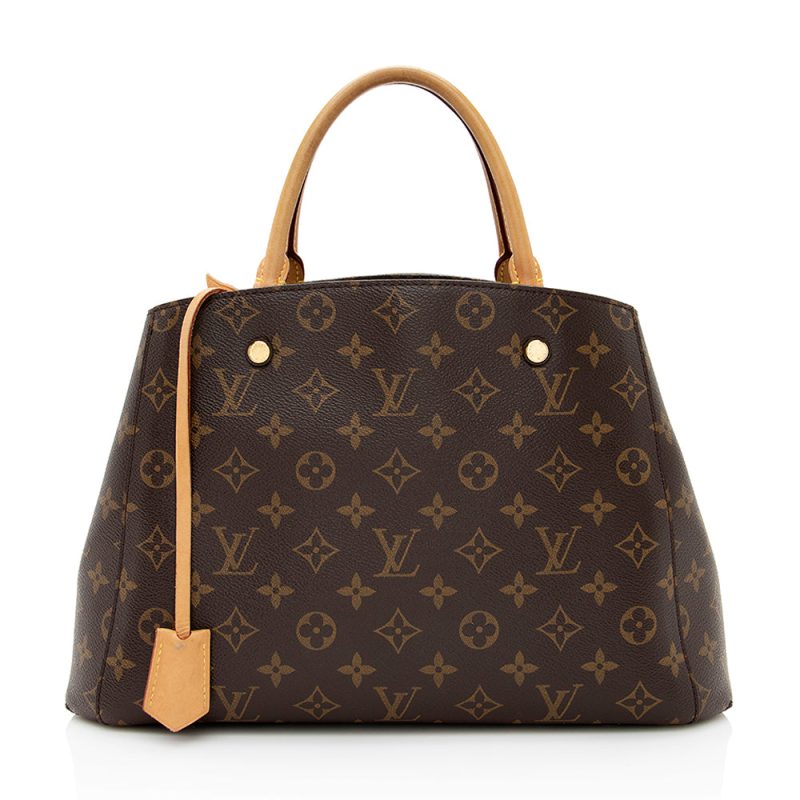 Louis Vuitton Monogram Canvas Montaigne MM Tote (SHF-21458) - Barde